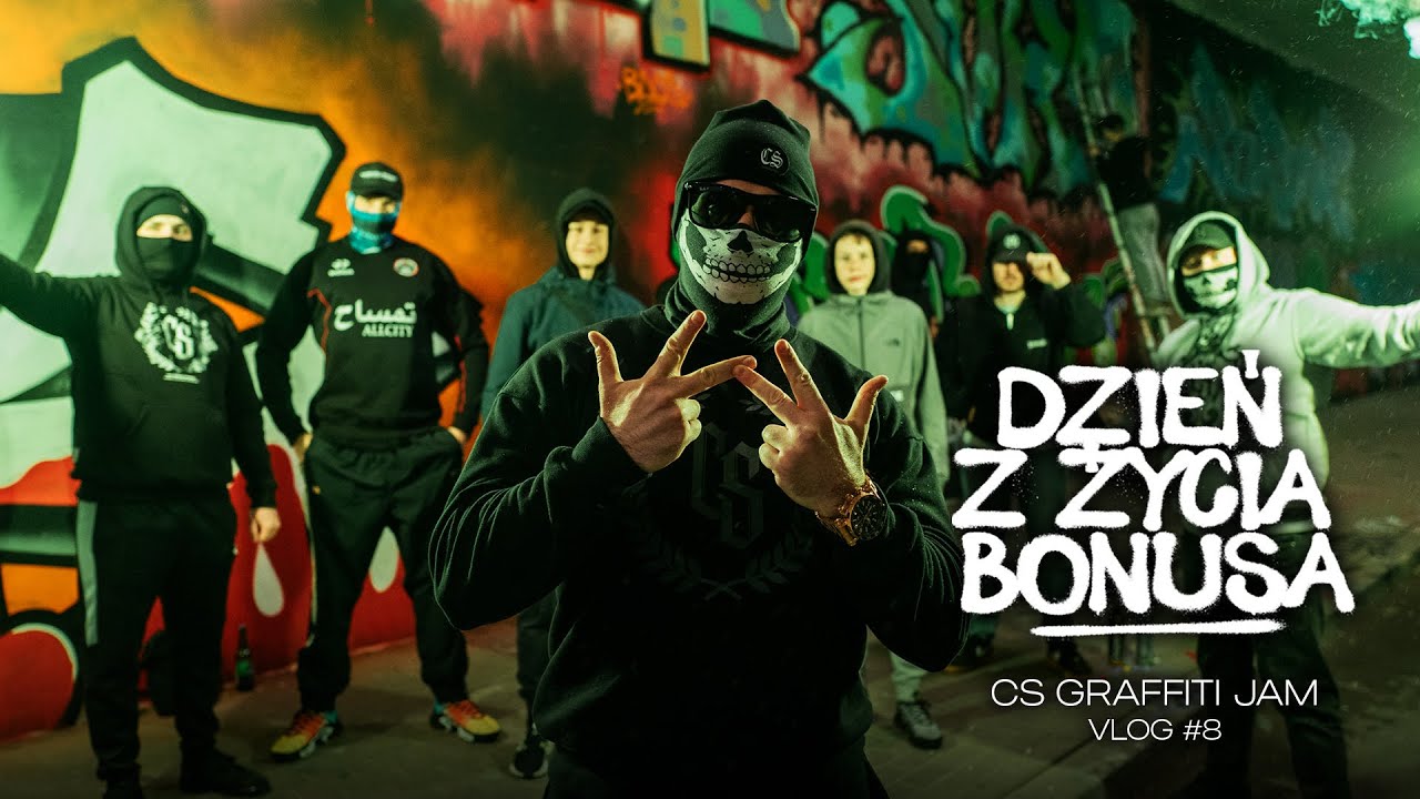 DZIEŃ Z ŻYCIA BONUSA - CS GRAFFITI JAM // Vlog #8