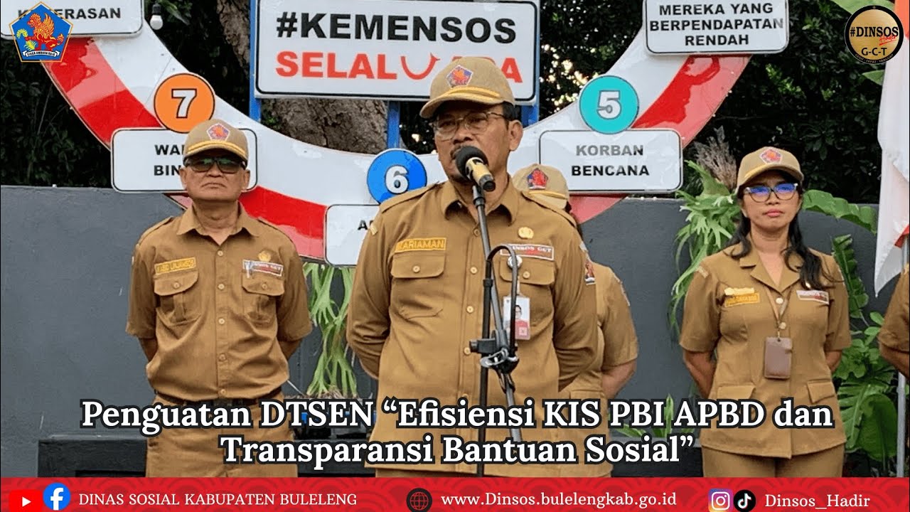 Penguatan DTSEN “Efisiensi KIS PBI APBD dan Transparansi Bantuan Sosial”