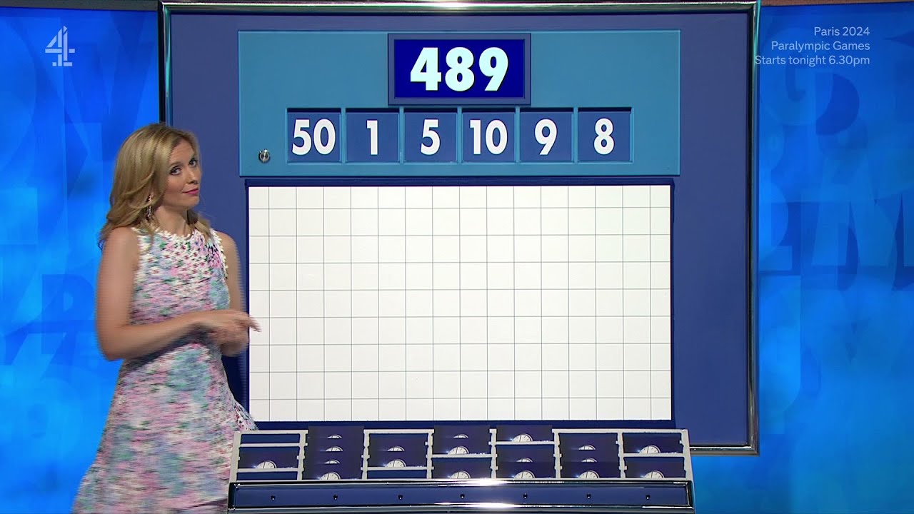 Countdown Game Show - Number Rounds (28 August 2024)