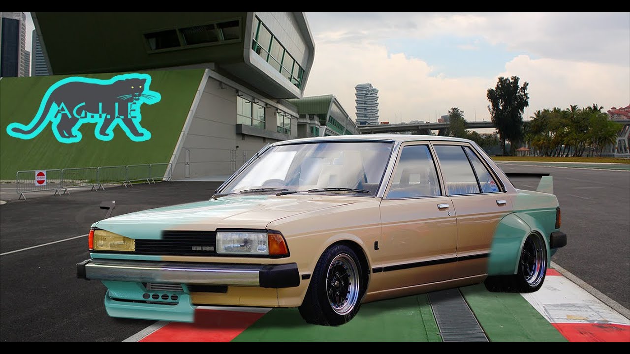 Virtual Tuning Photoshop | Datsun Bluebird 910