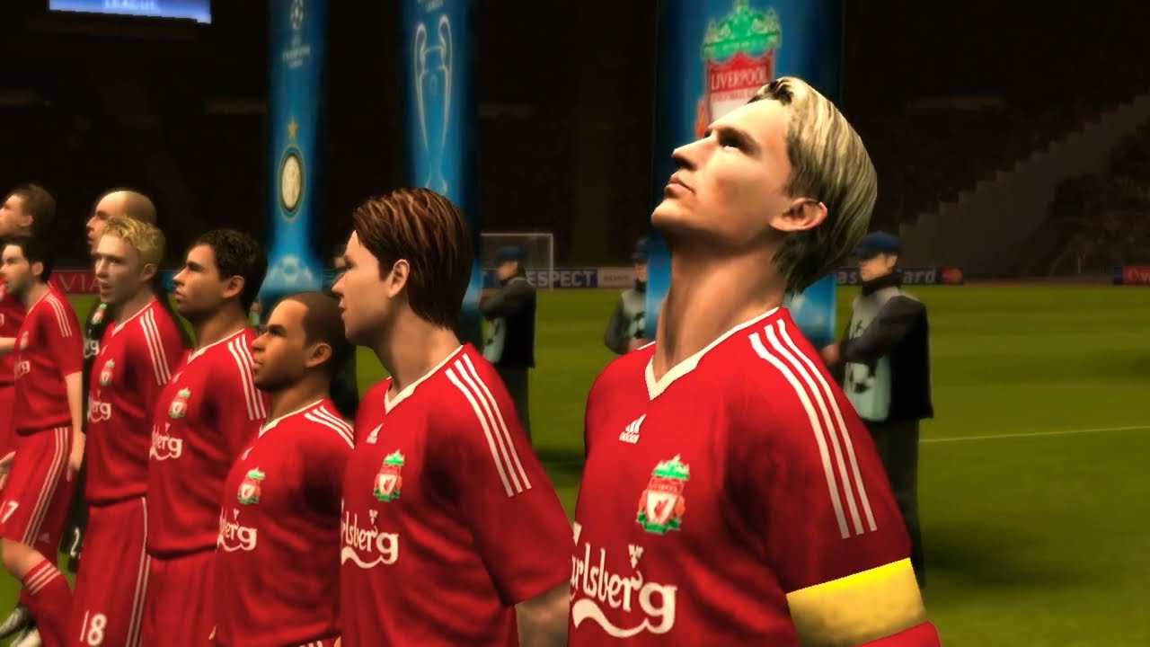 PES 2009 Liverpool Cup Mode | Inter V Liverpool Final UEFA Champions League [FULL MATCH]