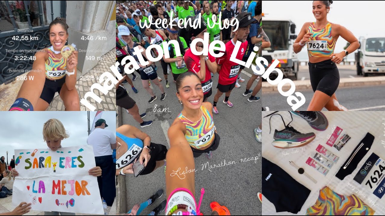 MARATÓN DE LISBOA - mi finde de maratón!!! vlog💛