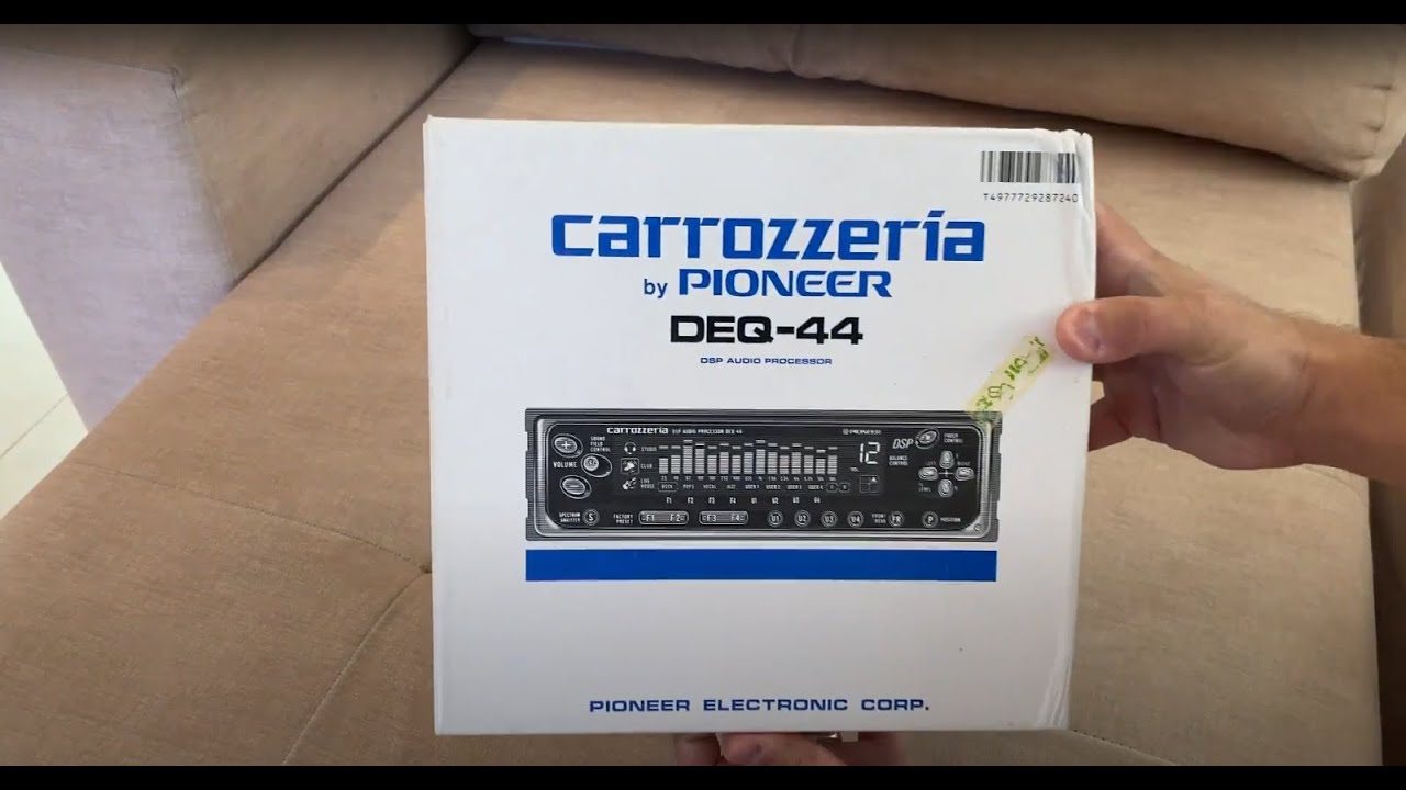 Unboxing Carrozzeria DEQ-44 @90sparts