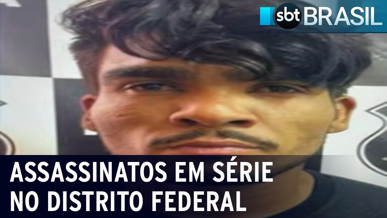 Centenas de policias trabalham nas buscas por assassino em série no DF | SBT Brasil (14/06/21)