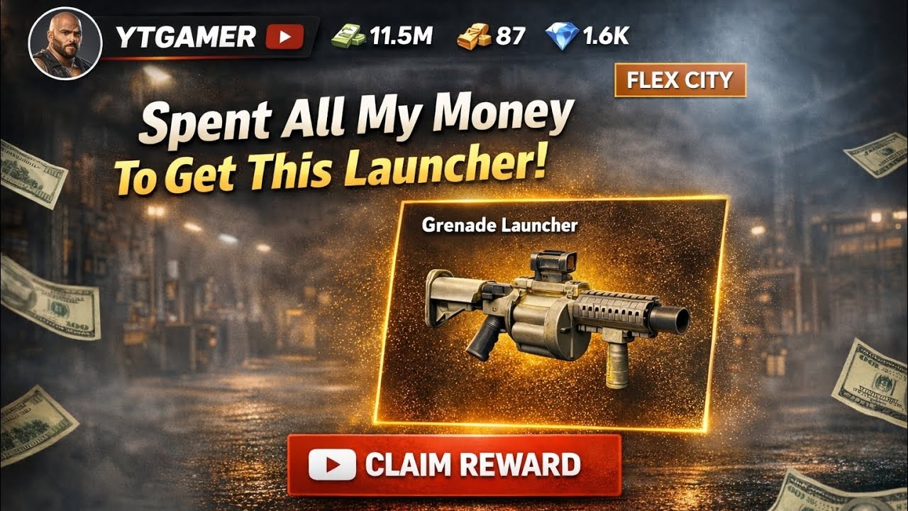 Spent All My diamond 💎 To Unlock The Launcher | Flex City 🏙️