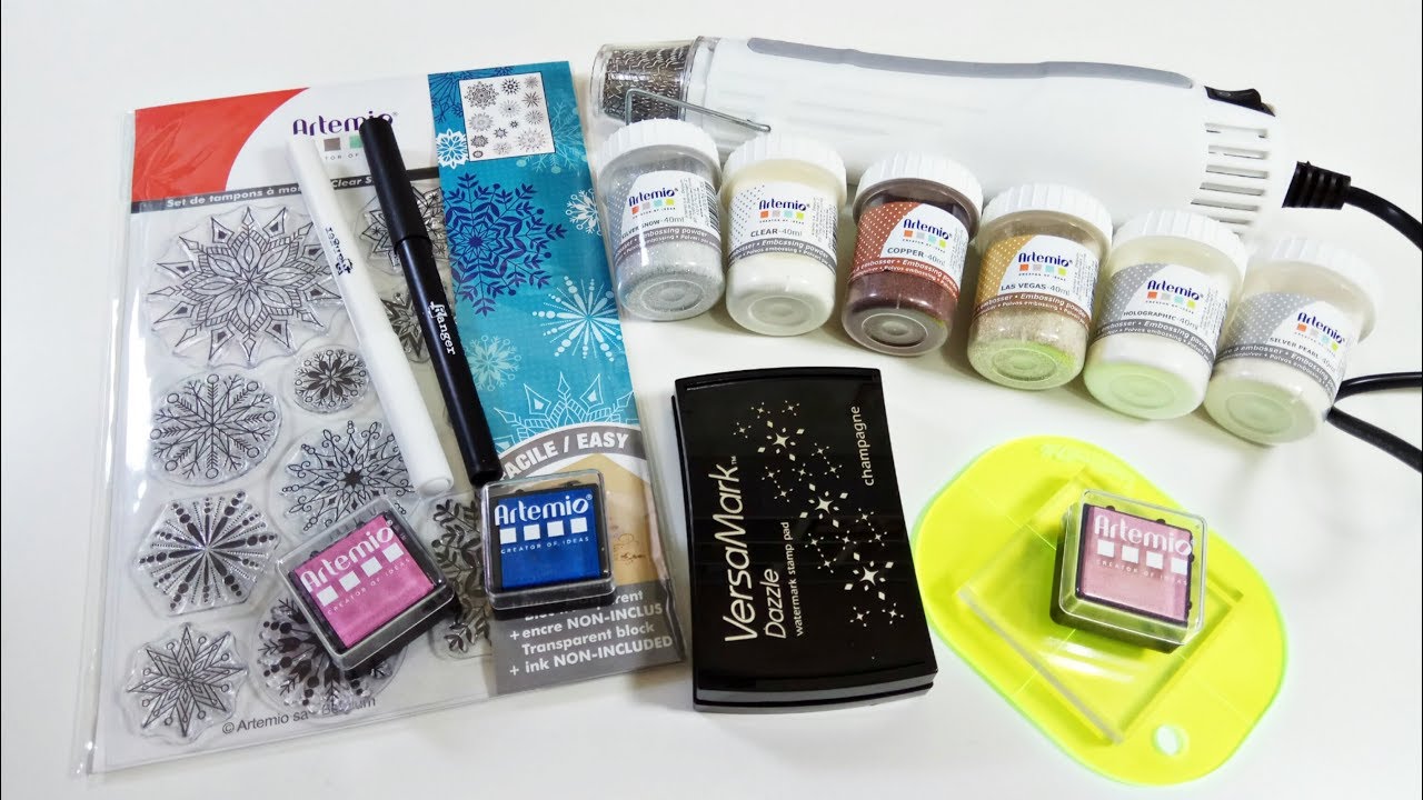 REVIEW: Cómo realizar Embossing Caliente | Artemio