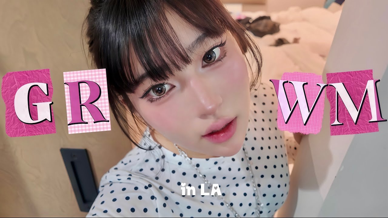GRWM: おでは激盛れワンホンメイクディズニーに行く in LA