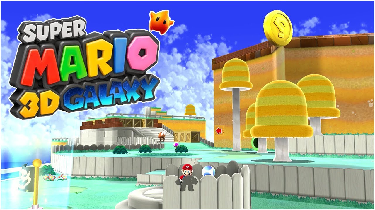 3D WORLD IN SUPER MARIO GALAXY?? | Super Mario 3D Galaxy