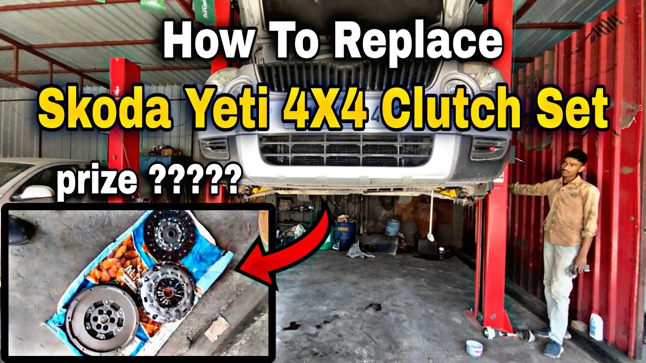 How To Replace Skoda Yeti 4X4 Clutch Set DIY || Skoda Yeti Clutch Set || Auto X Vlog 