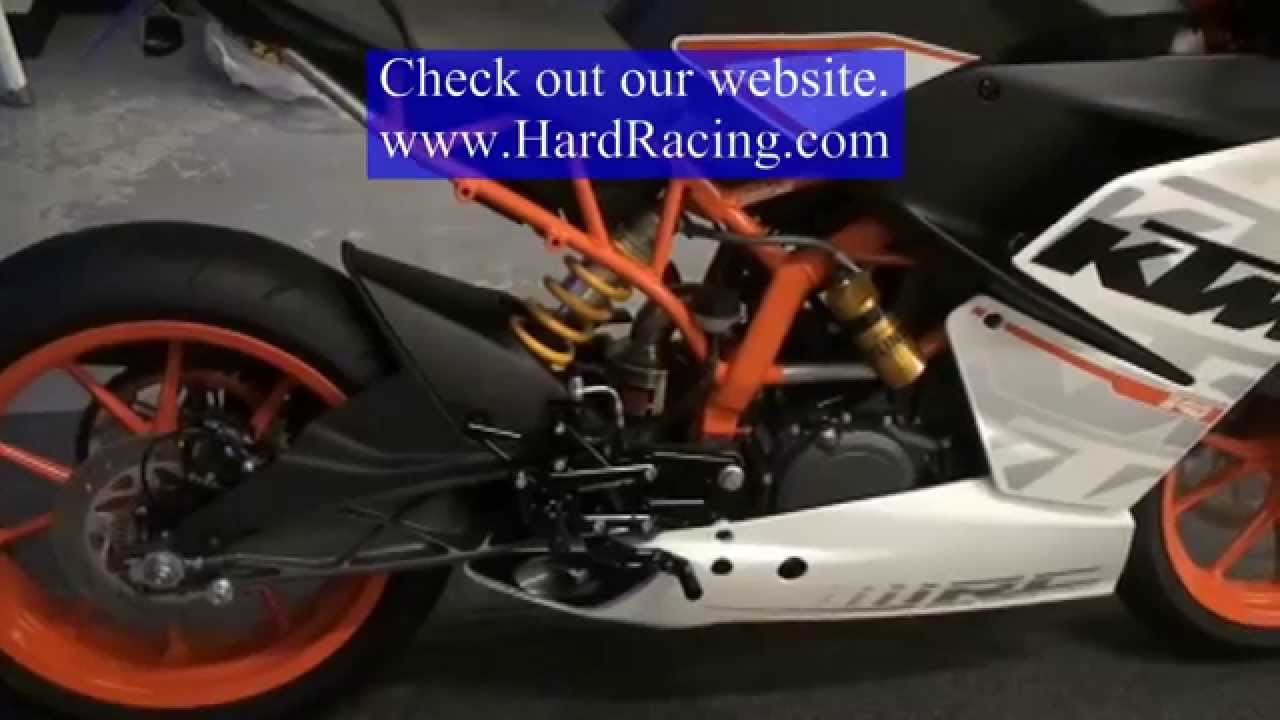 Видео по установке выхлопной системы KTM 390 WERKES USA #RC390 и #390DUKE #Hardracing