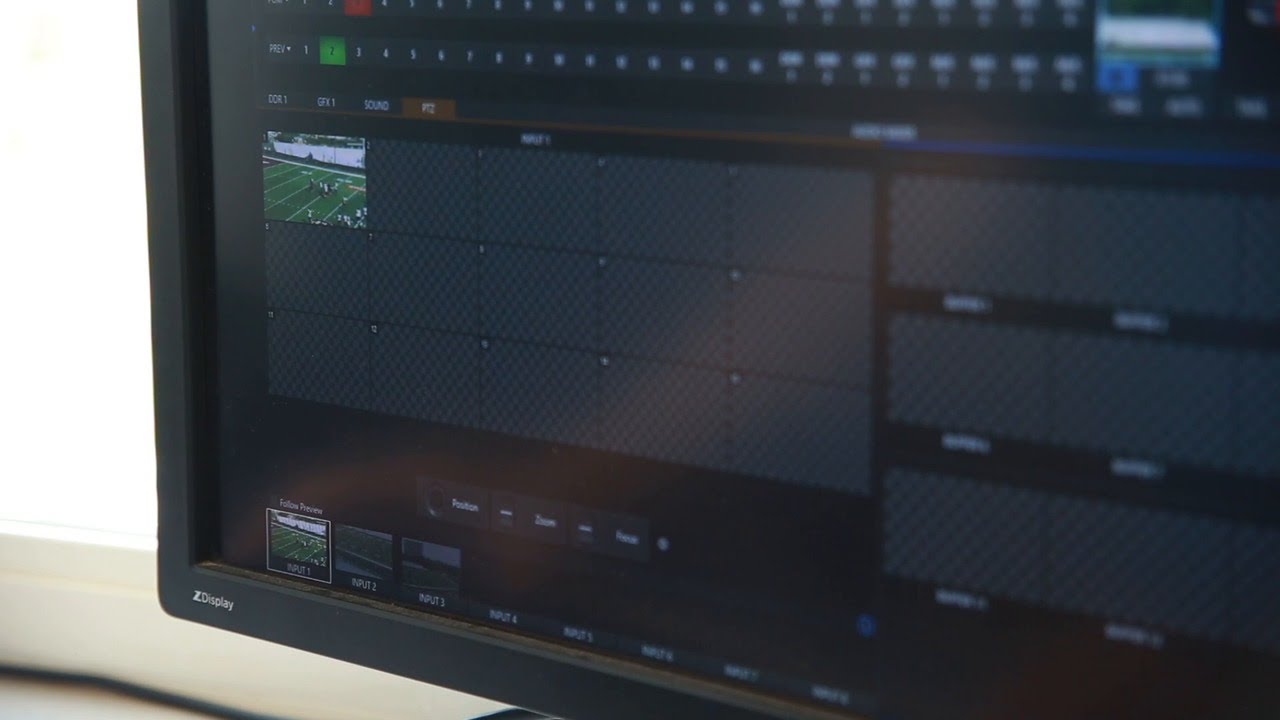 Tutorial: Producing Live-Streamed Sports Video with the NewTek TriCaster TC1