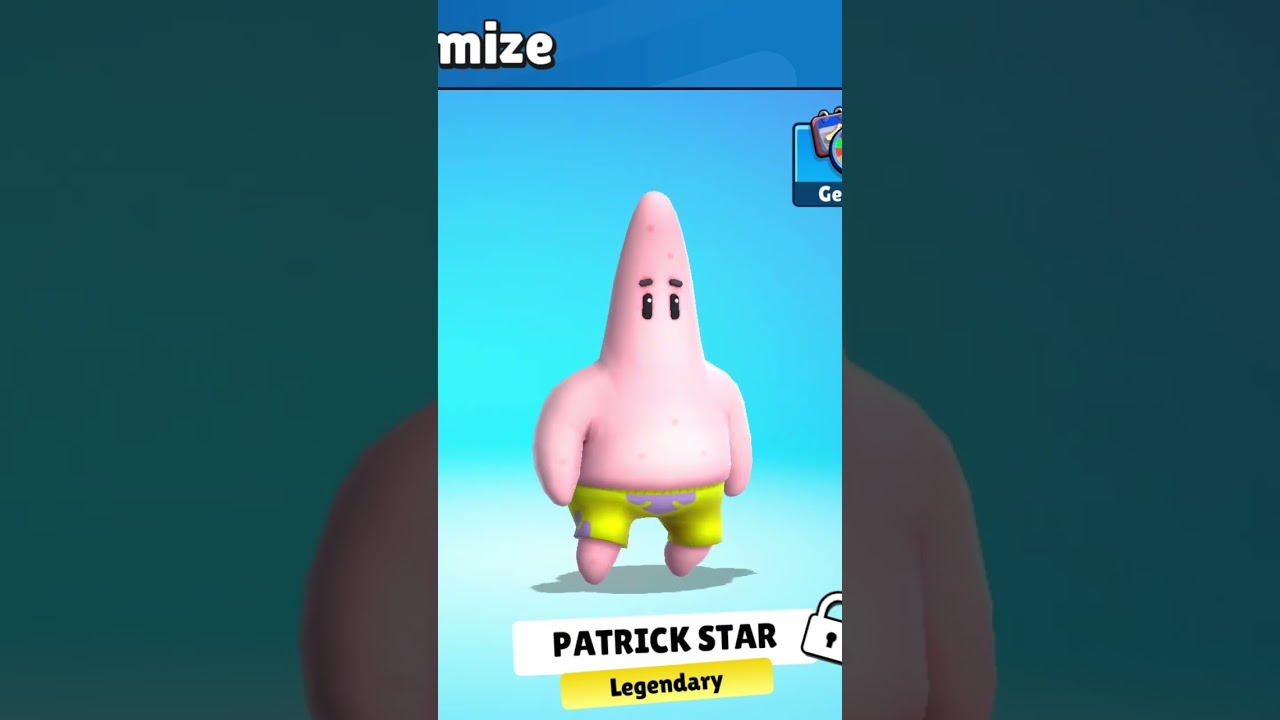 Every Spongebob skin in stumble guys