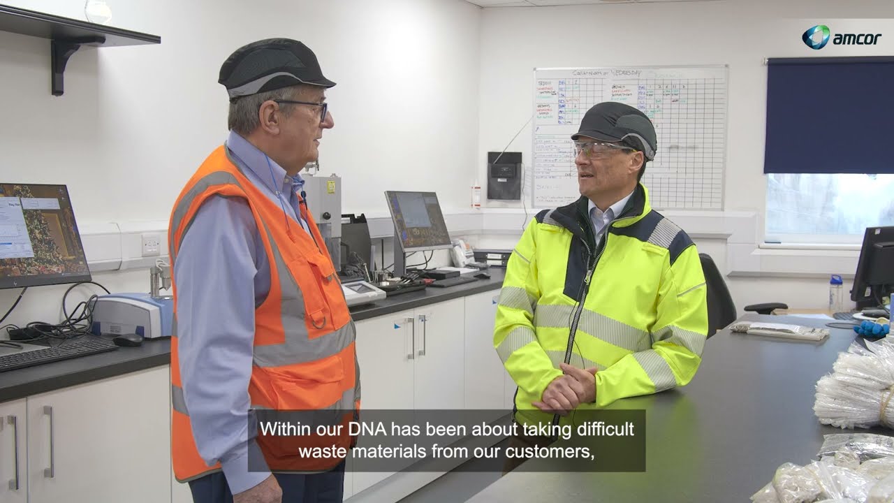 In-House Recycling at Amcor | Closing the Loop on Packaging Waste