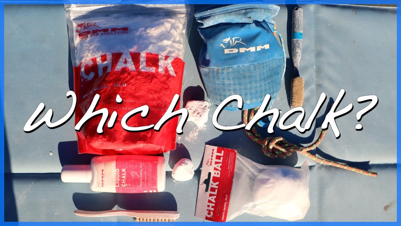 Какой мел для скалолазания следует использовать?