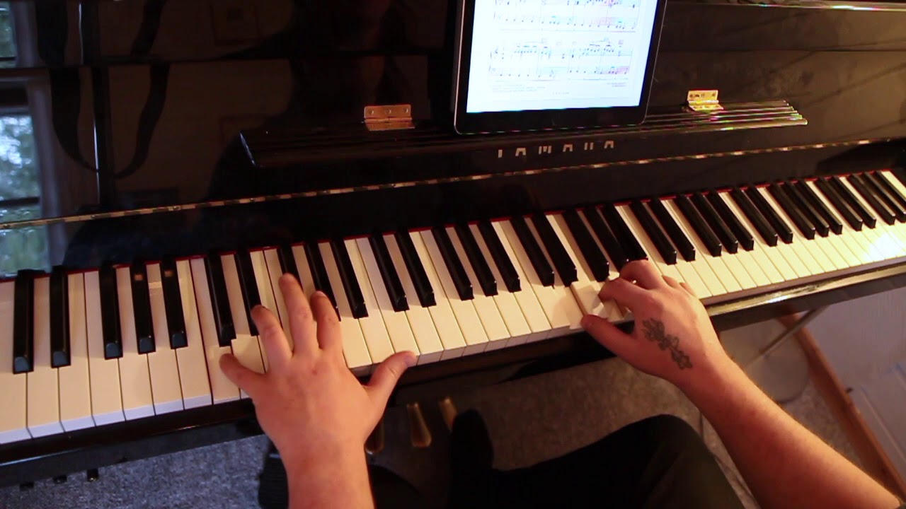 A Whiter Shade of Pale (easy piano version)