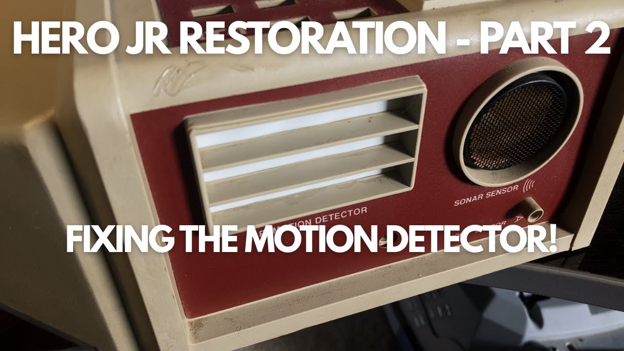 Hero Jr - Part 2 - Keypad, Drive Wheel, Motion Detector!