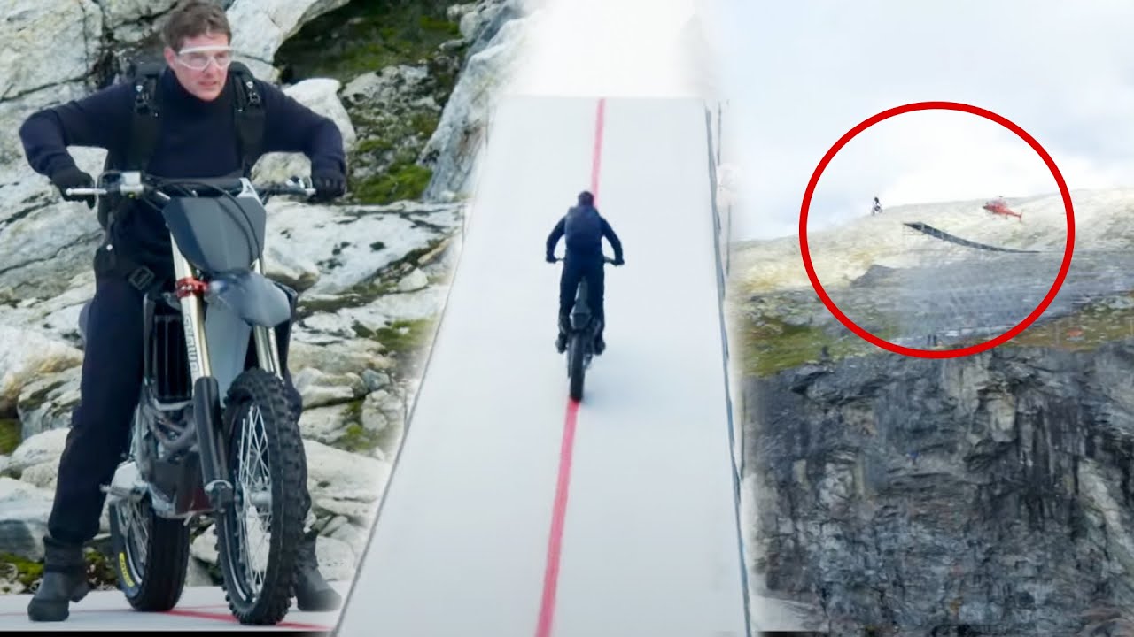 Watch Tom Cruise's Most DANGEROUS Mission: Impossible Stunt