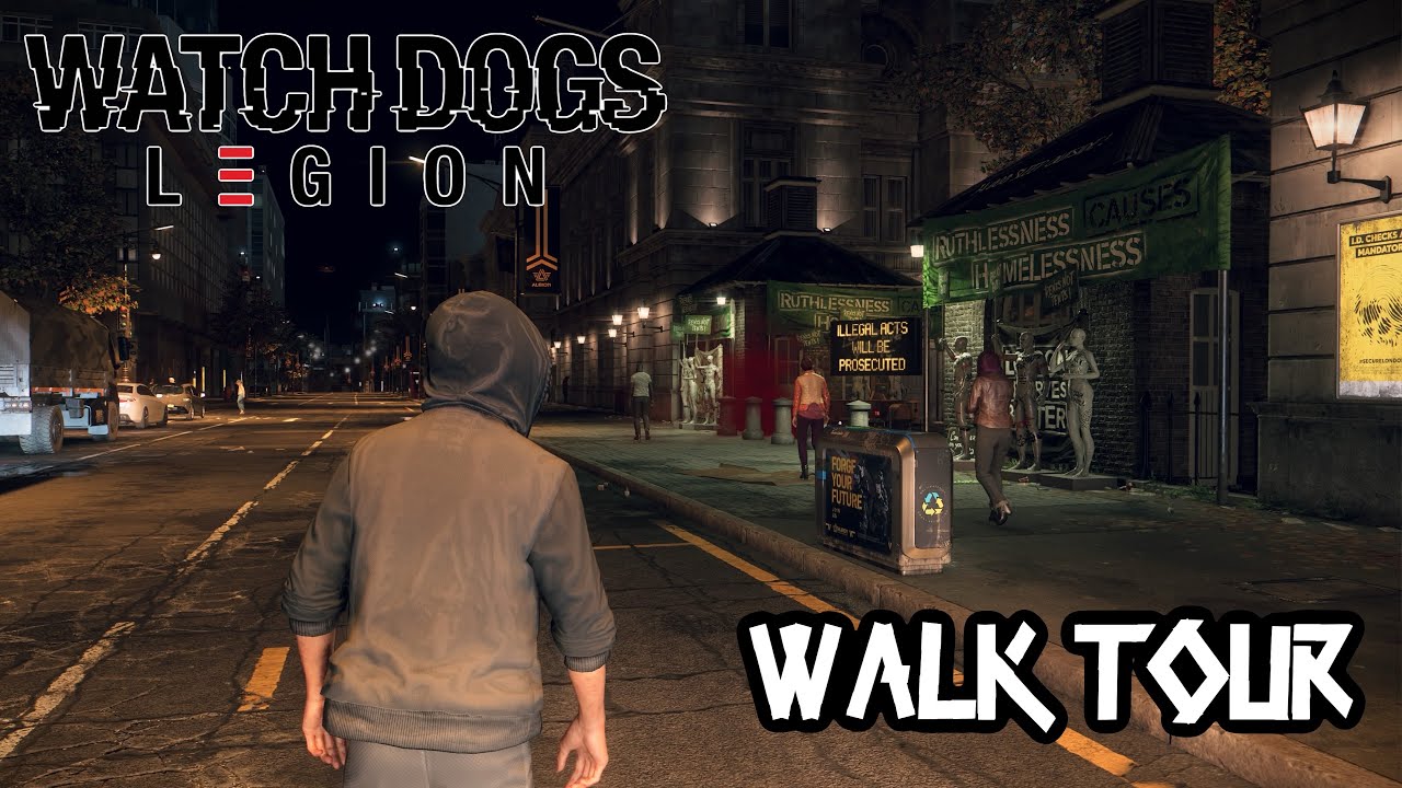 Exploring Camden on Foot | London Walk Tour |Watch Dogs: Legion | Part 2