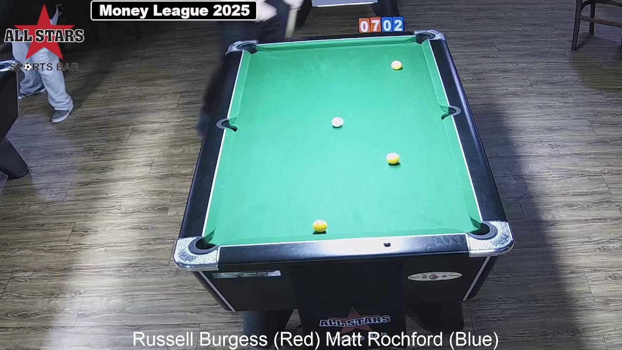 Allstars Weston Money League Russell Burgess Vs Matt Rochford