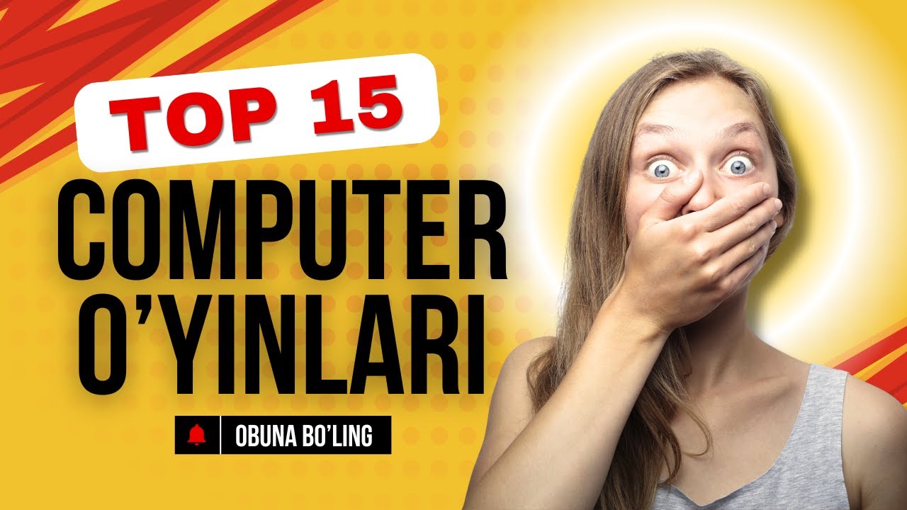 ⚡️🎮TOP 15 Computer O'yinlari 2024 #2024 #oyinlar