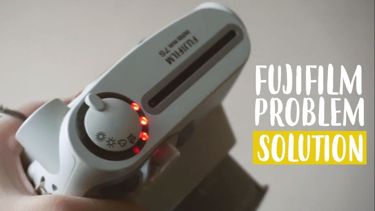 Решение проблемы с Fujifilm Instax Mini 7s