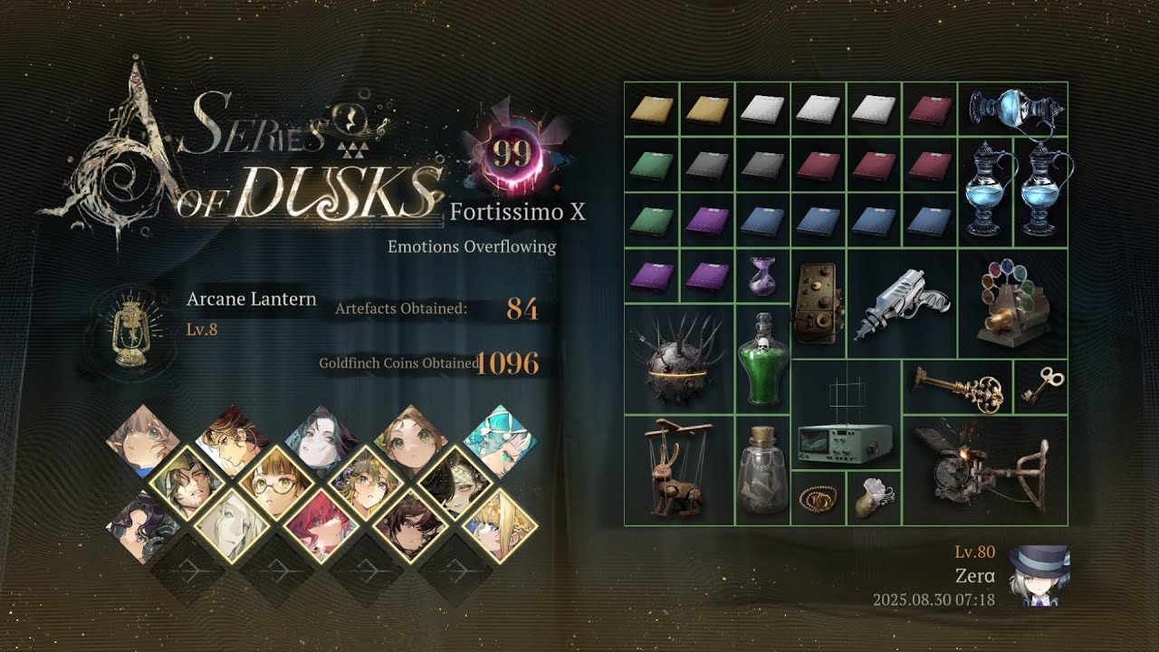 Reverse 1999 — Gameplay 'Series of Dusk Fortissimo X(10) Delirium 99 - Lorelei Ending' AKA 20 99