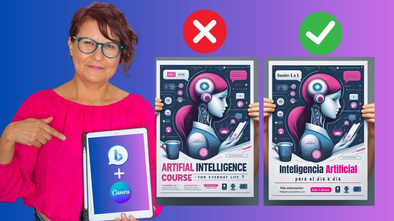 C&oacute;mo corregir ERRORES de TEXTO en IM&Aacute;GENES CREADAS CON IA en CANVA 🚀