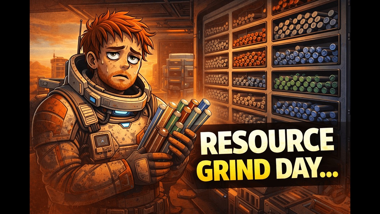 Resource Grind Day Planet Crafter Ep  14