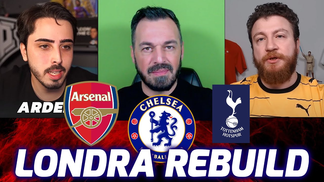 SADECE LONDRA TAKIMLARI / EA FC 24 ÜÇLÜ REBUILD / FC 24 KARİYER MODU //@UKarakullukcu @ardenpapazyan