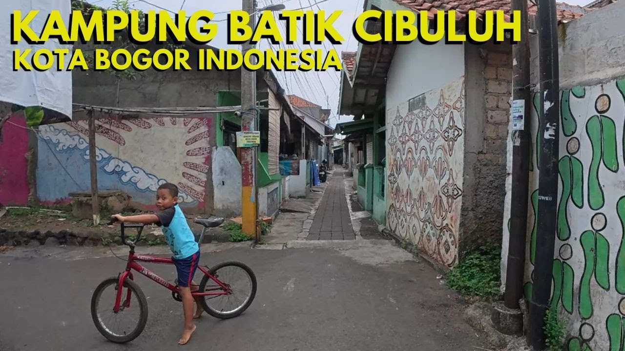 Explore Kampung Batik Cibuluh Kota Bogor Indonesia | Melihat Pengrajin Batik di Kota Bogor