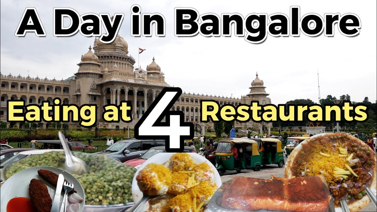 A Day of Eating in Bangalore | 5 Popular Places & Restaurants of Bengaluru | Best Street Food India