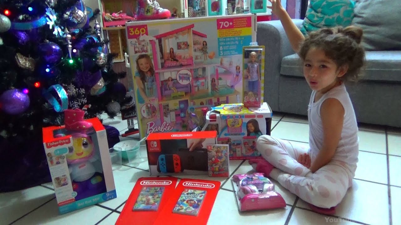 REYES MAGOS 2019 | CASA DE BARBIE | AMBULANCIA | NINTENDO SWITCH | BEL BOT 360