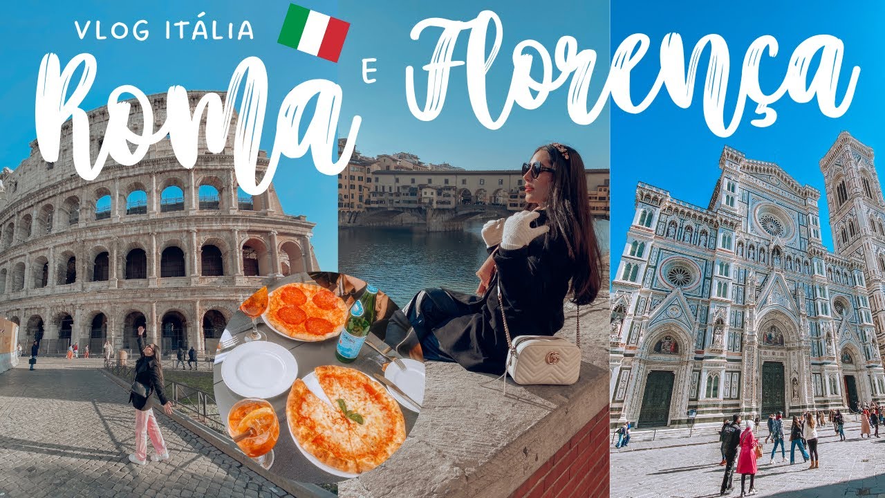 VLOG ITÁLIA: ROMA E FLORENÇA *restaurante da Gucci e comemos onde inventaram o molho Alfredo*