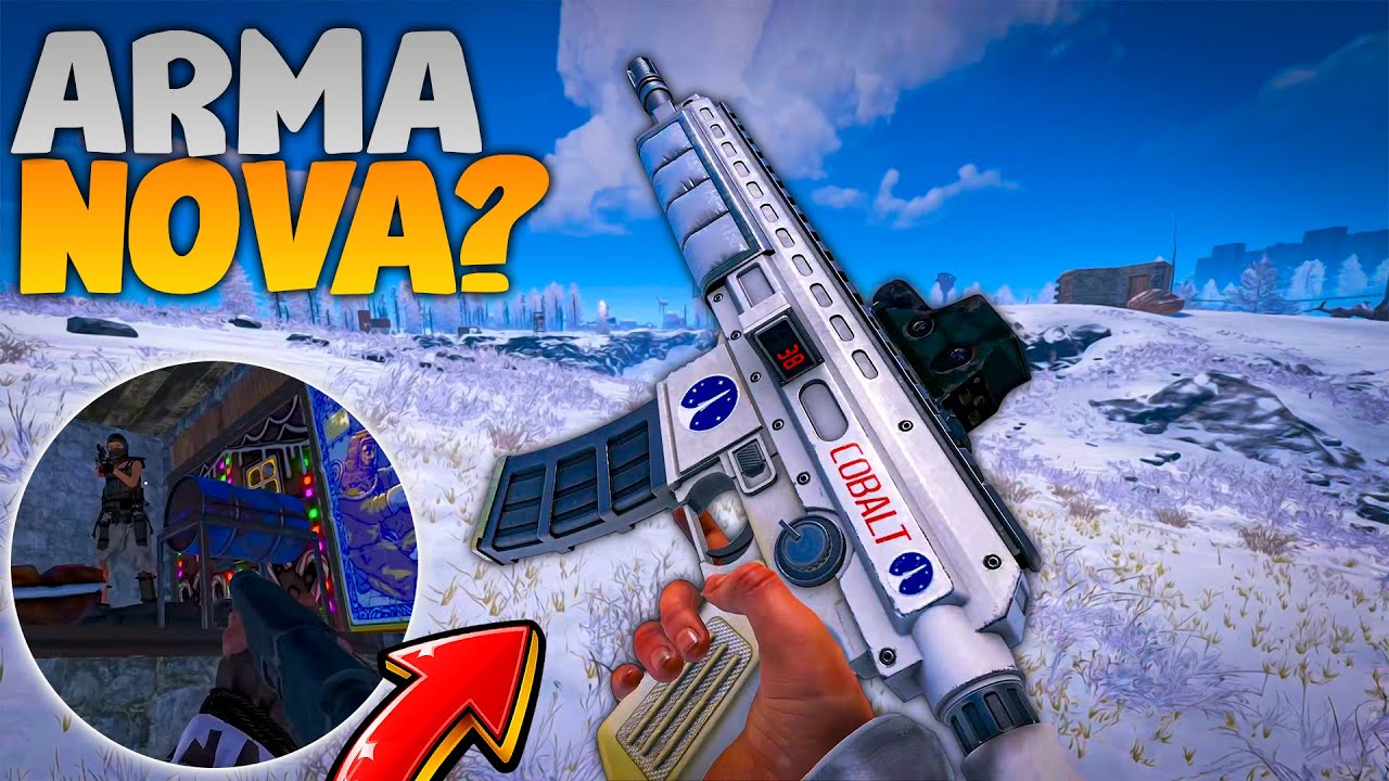 Novo START e Joguei com a MELHOR arma do RUST em 2026?