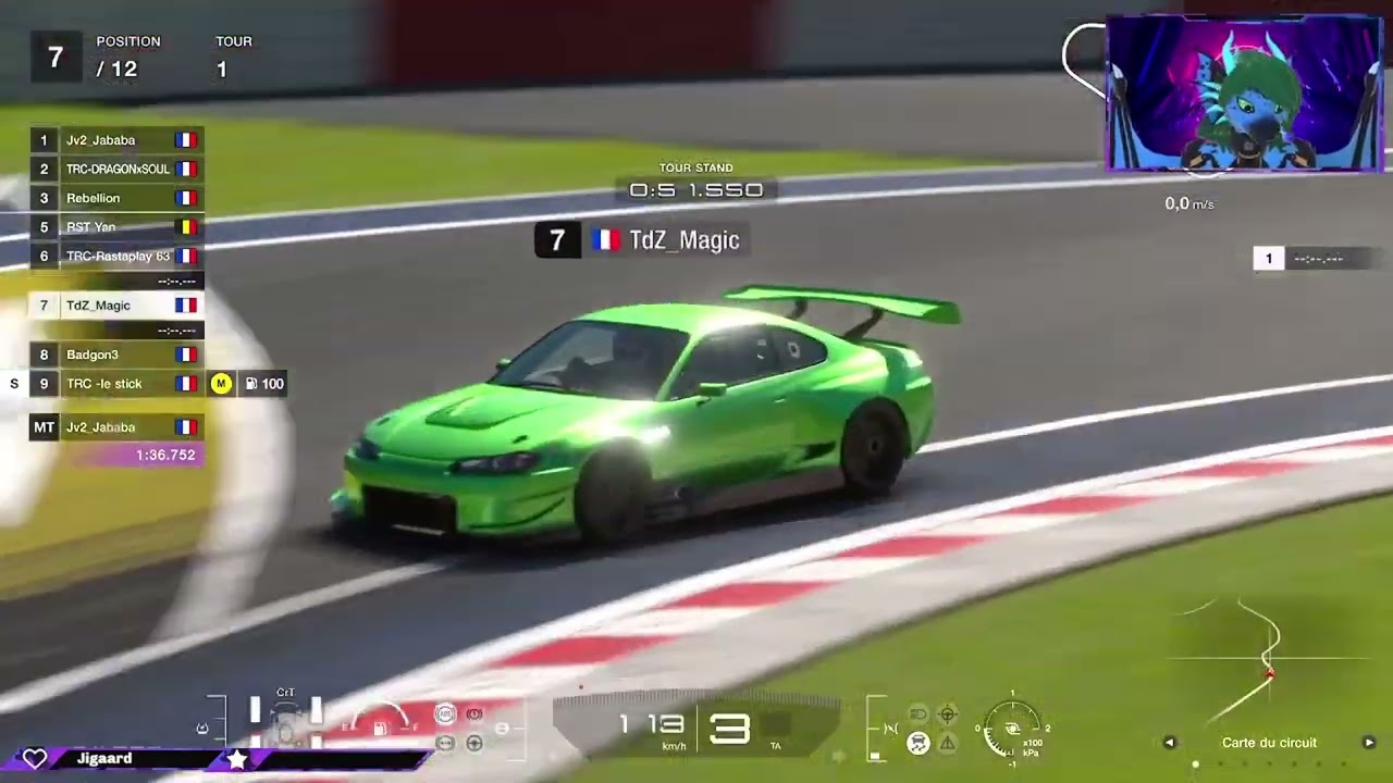 Event LESTICK CHAMPIONNAT Course 1 sur Kyoto GT7