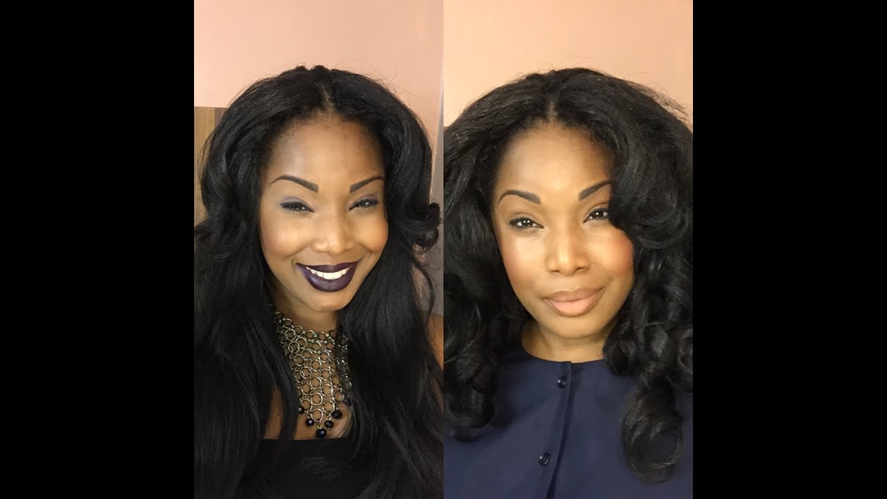 HOW TO|| Creating Curls on Shake N Go Malaysian Iron Texture Hair (Synthetic Hair)