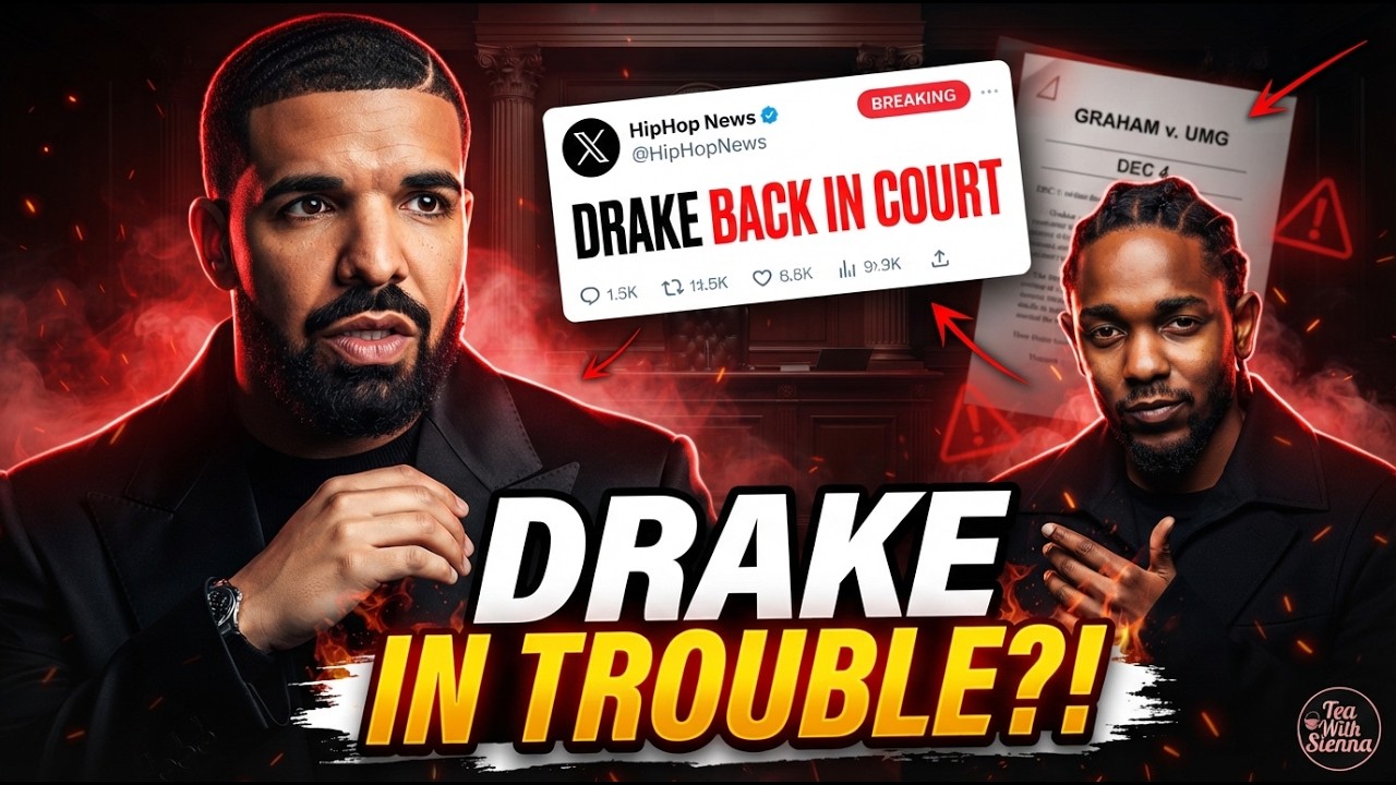 DRAKE DROPS ANOTHER COURT BOMBSHELL AS KENDRICK BEEF BACKFIRES...