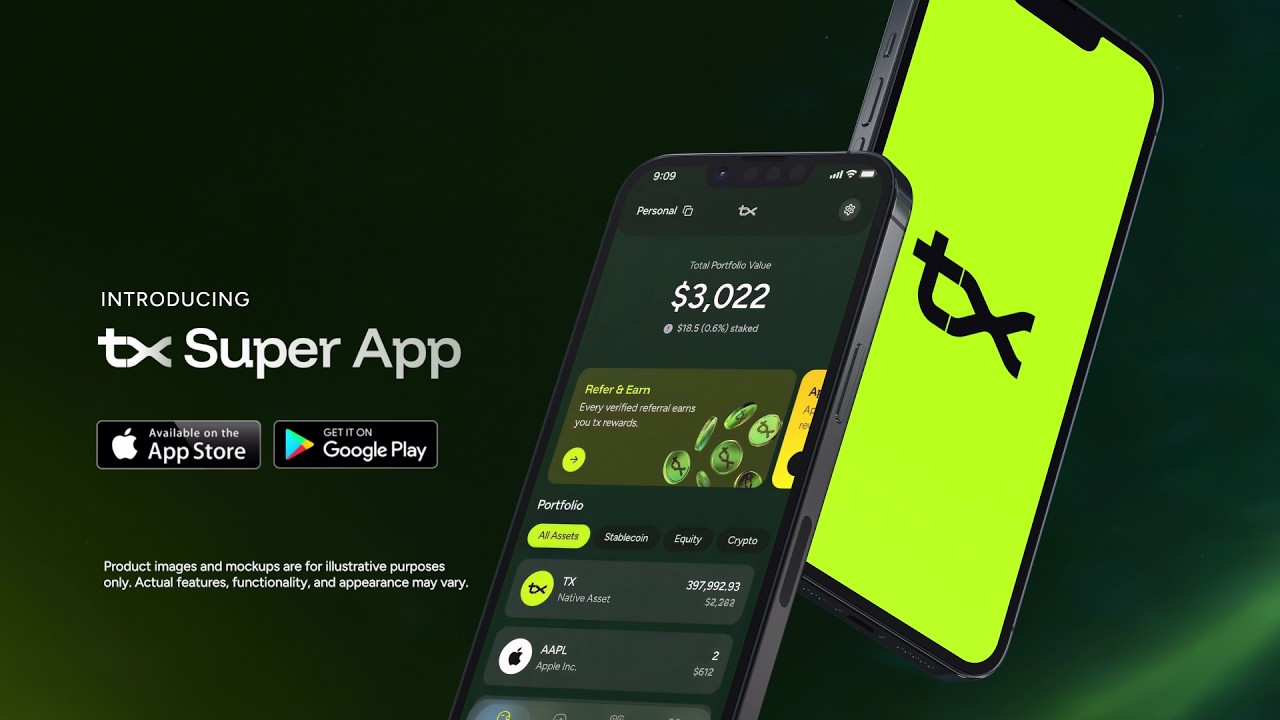 Introducing the tx Super App