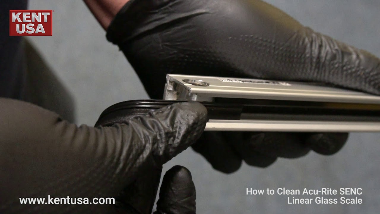 Kent USA How to Clean Acu Rite SENC Linear Glass Scale