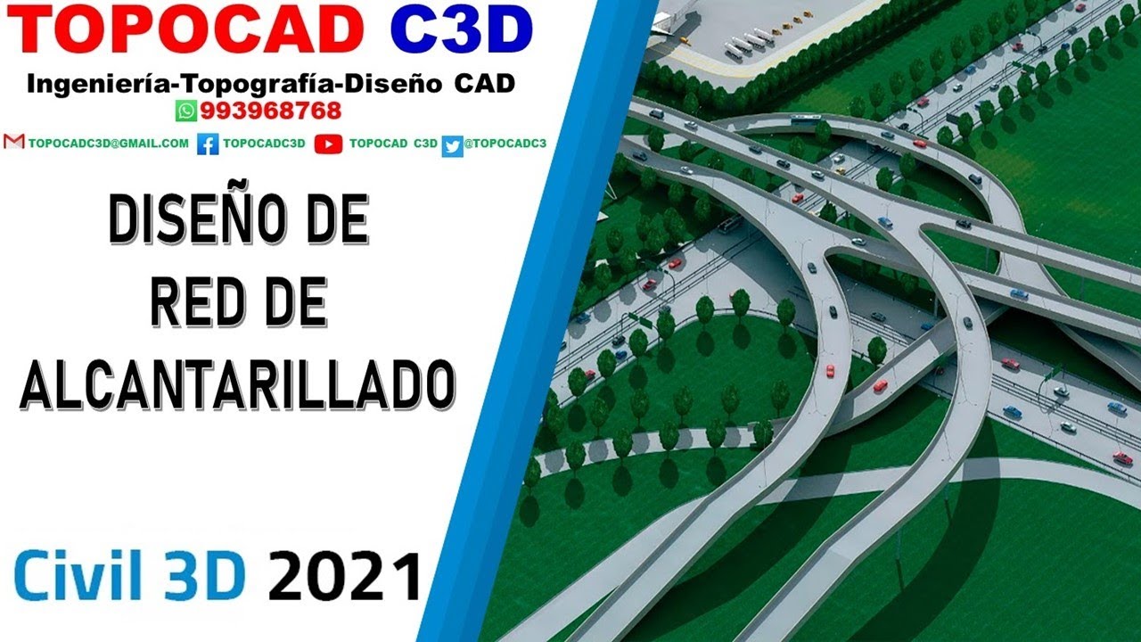 Civil 3D-2021: CLOACA | DESAGÜE | DISEÑO DE ALCANTARILLADO SANITARIO