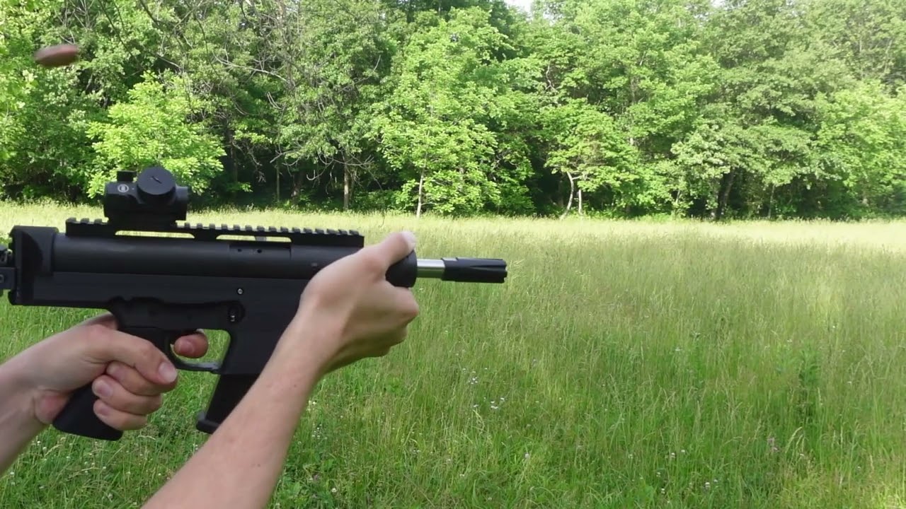Testing the TacDaddy - 3D Printed Tac9 Frame!