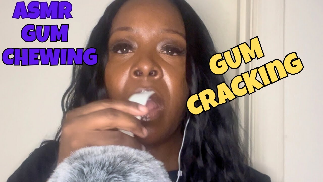 ASMR Gum Chewing & Gum Cracking | Intense mouth Sounds (No Talking)
