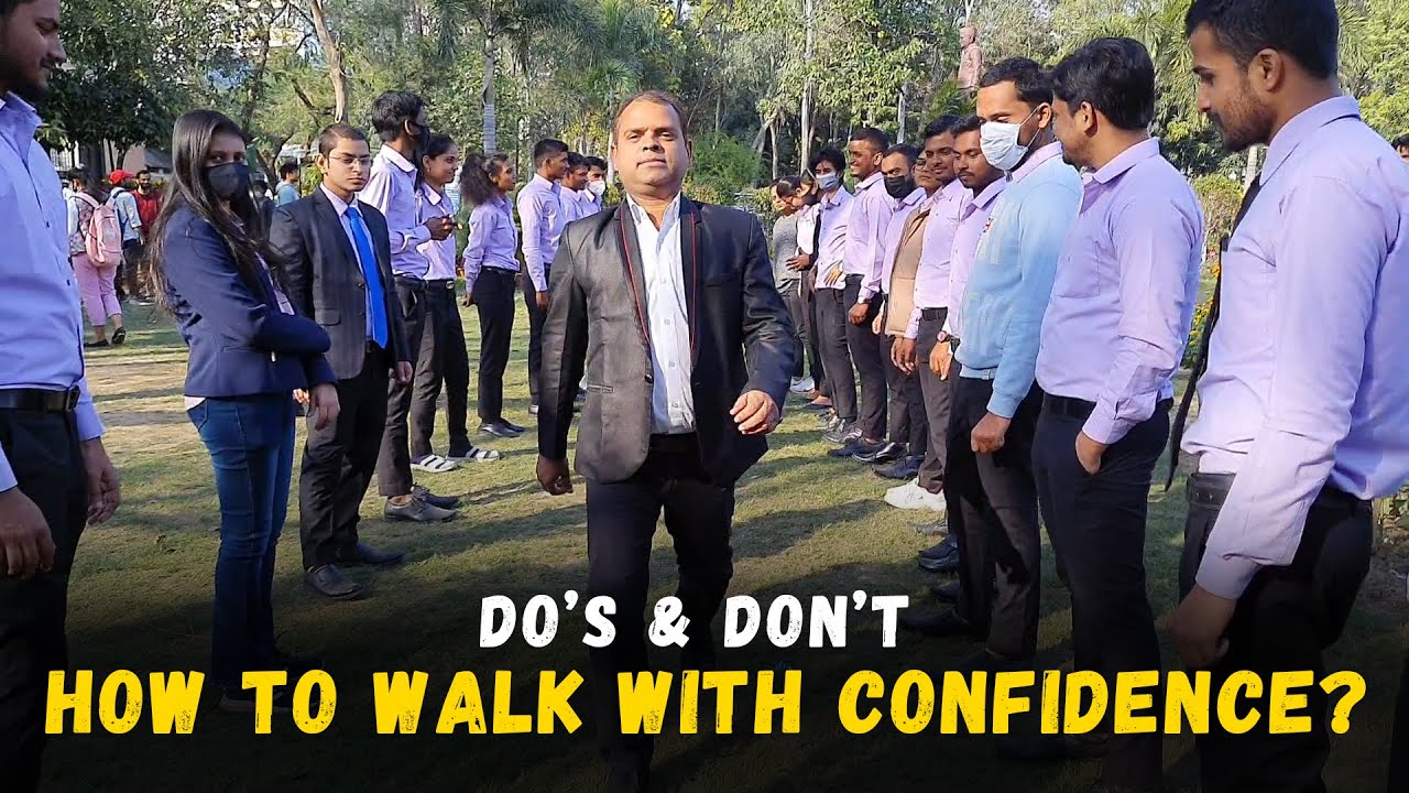 How To Walk With Confidence ? Common Mistakes While Walking | Personality Development Tips