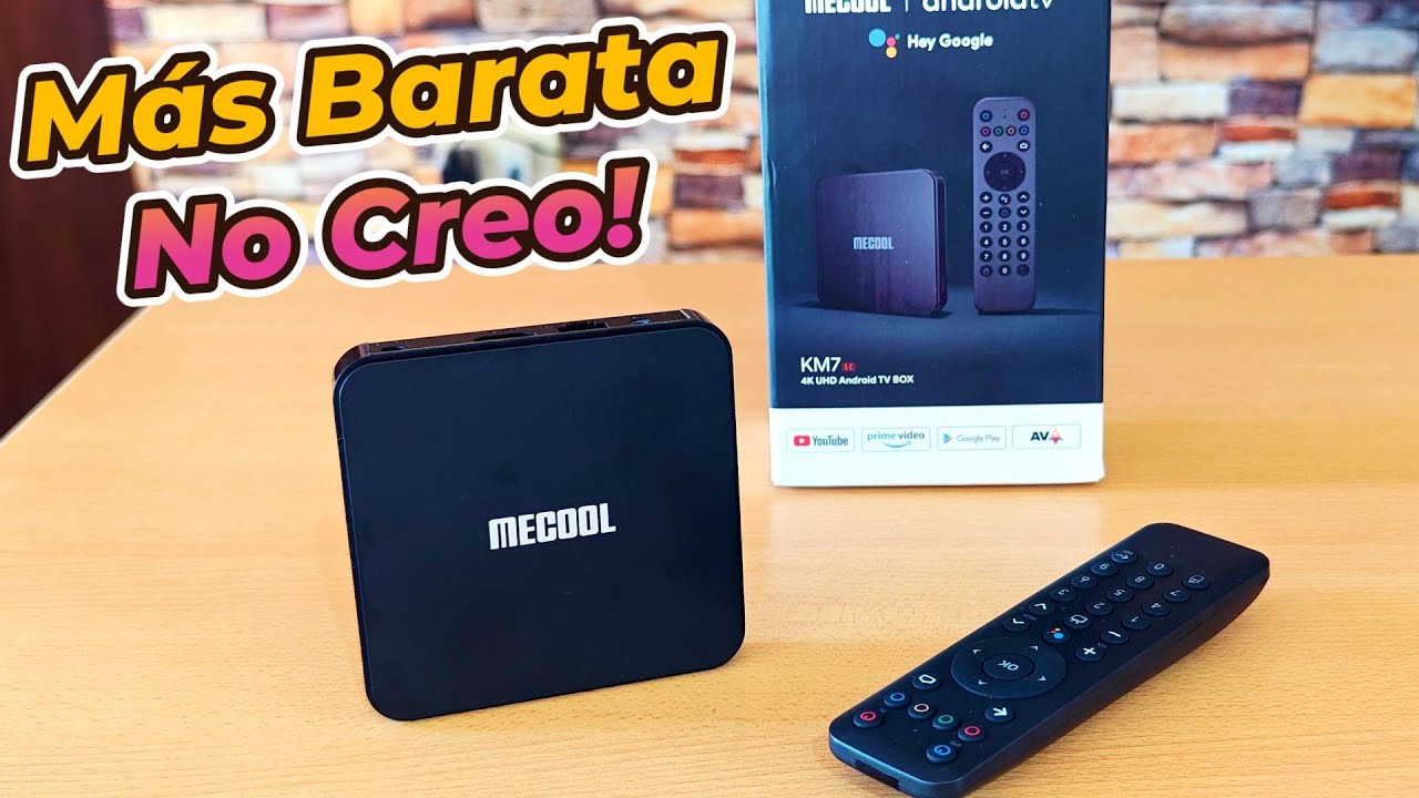 Esta es la TV Box MAS BARATA de Mecool, KM7 SE con Android Certificado! 💪