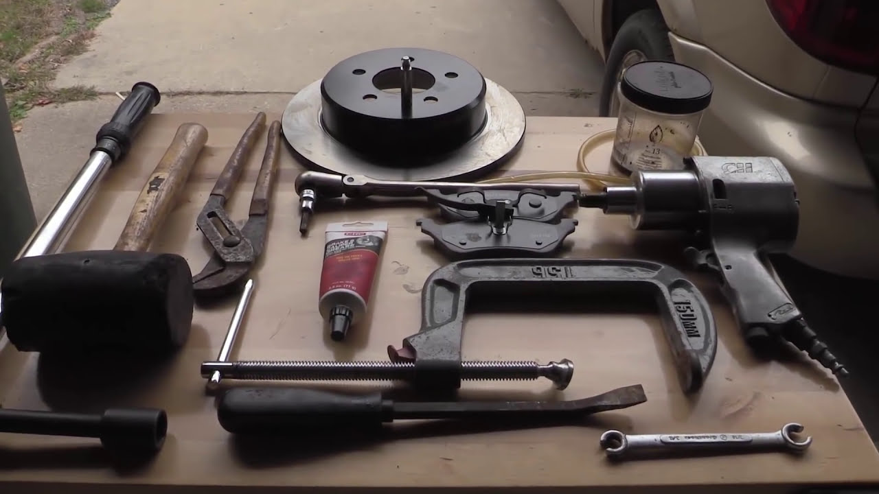 2001-2007 Dodge Caravan or Chrysler Town & Country Rear Brake Replacement