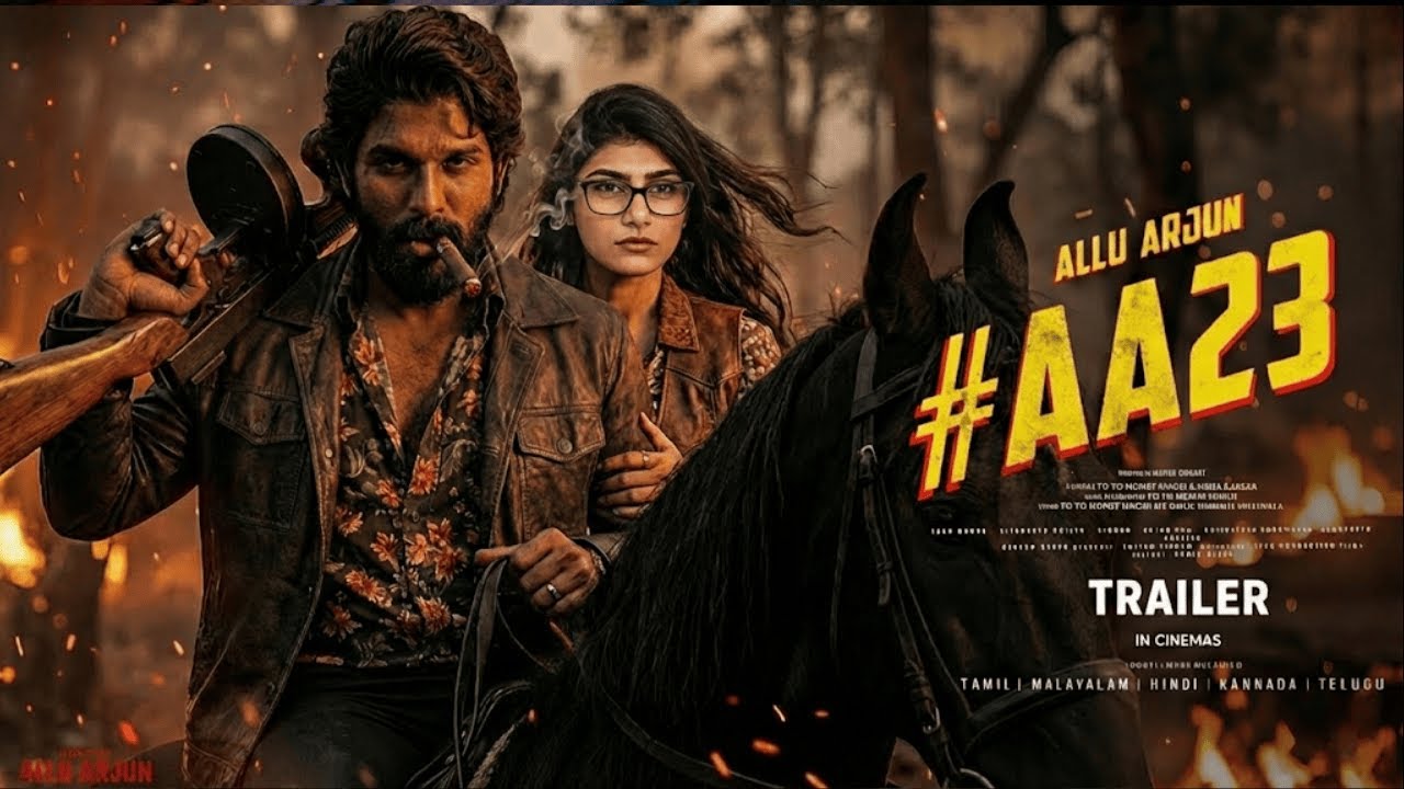 AA 23 - First Look Trailer | Allu Arjun | Lokesh Kanagraj | Anirudh | Coming Soon