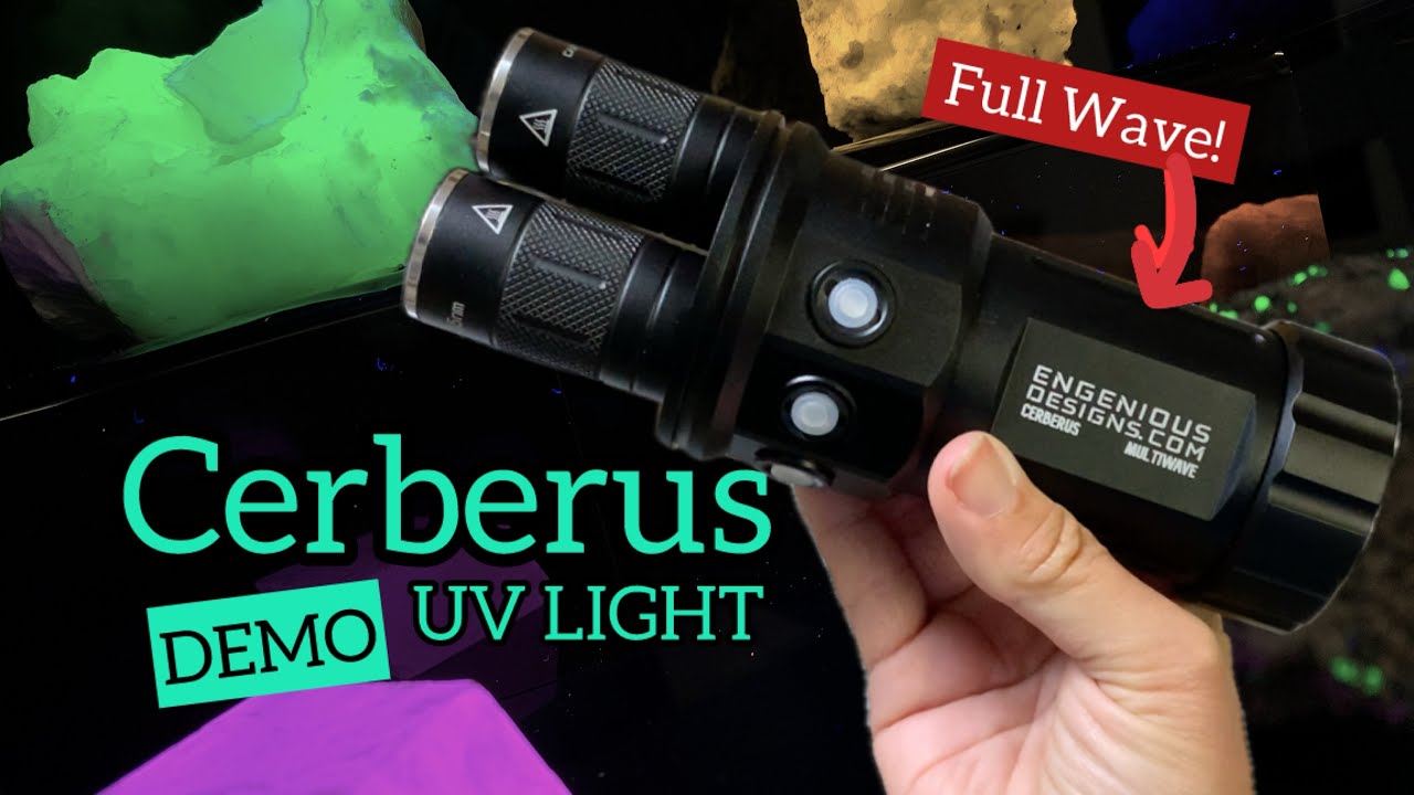 Ультрафиолетовая лампа Cerberus Full Wave 3-в-1 (ОБЗОР И ДЕМОНСТРАЦИЯ)