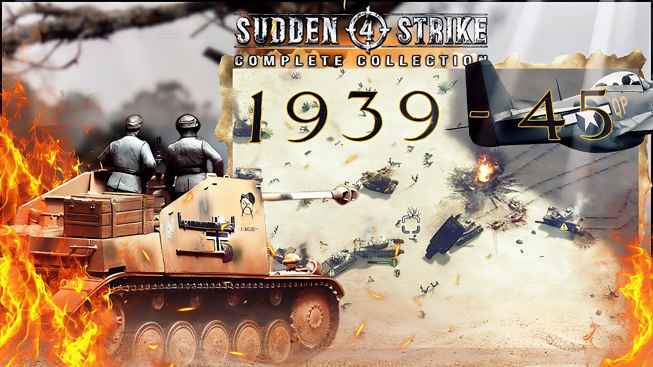 Sudden Strike 4 🪫 Africa Desert War Schlacht um El Alamein Britische Kampagne Folge 4 Abgeschlossen