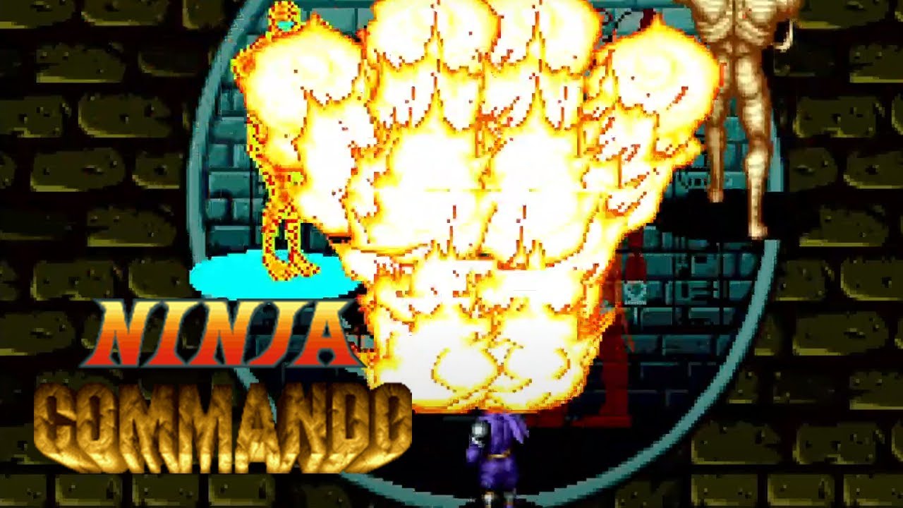 Ninja Commando - Ryu Eagle 忍者突擊隊 - Ryu 全破關 (60fps)