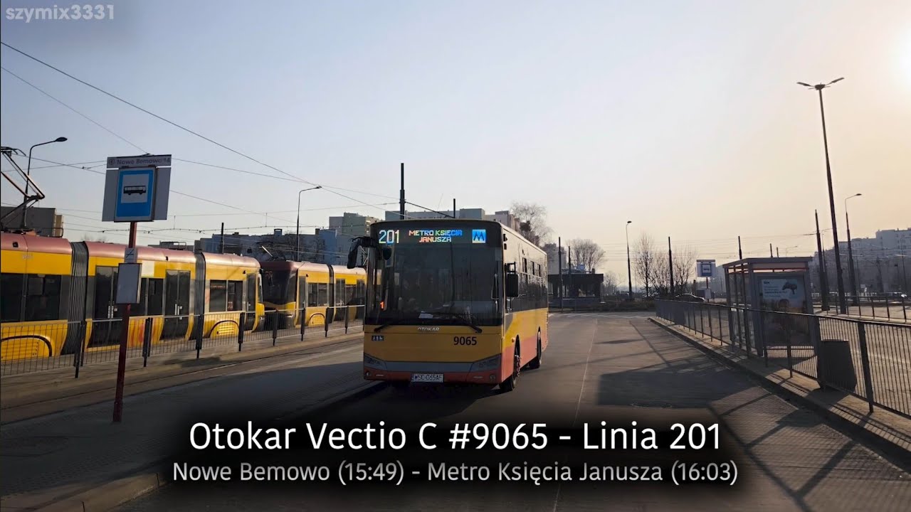 Linia 201 | Otokar Vectio C #9065 - ReloBus Warszawa